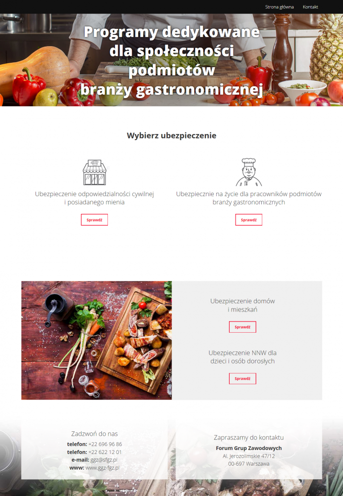 Strony internetowe 